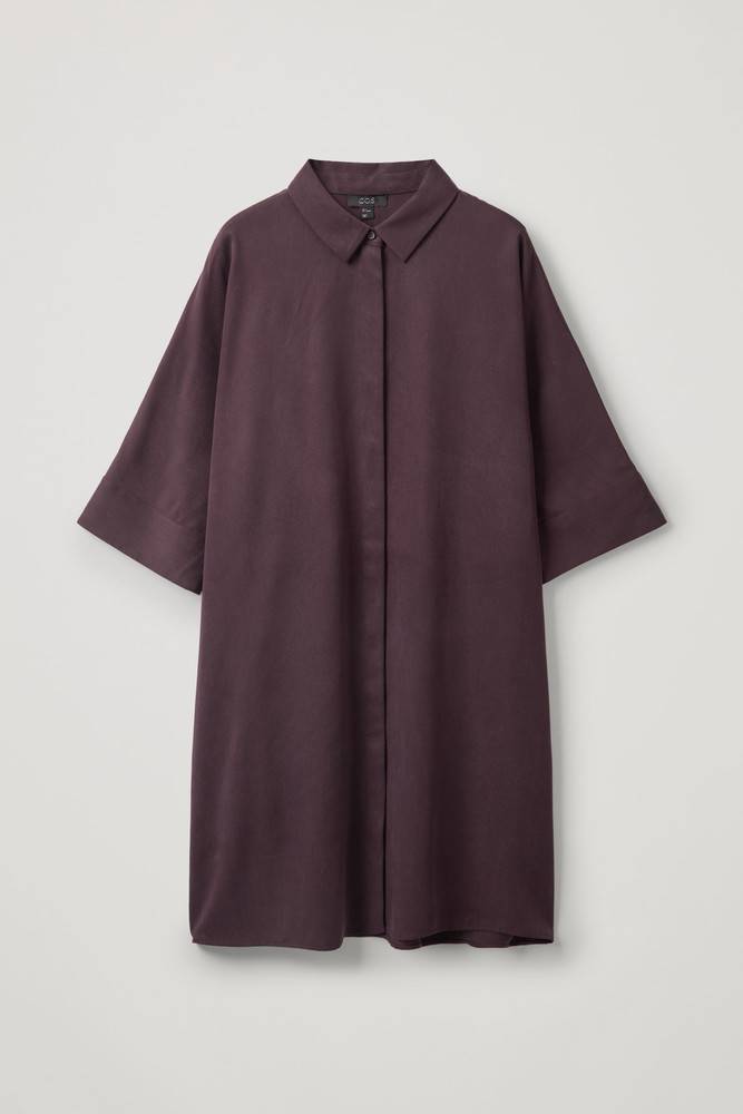 RELAXED BUTTON-UP CHINOS