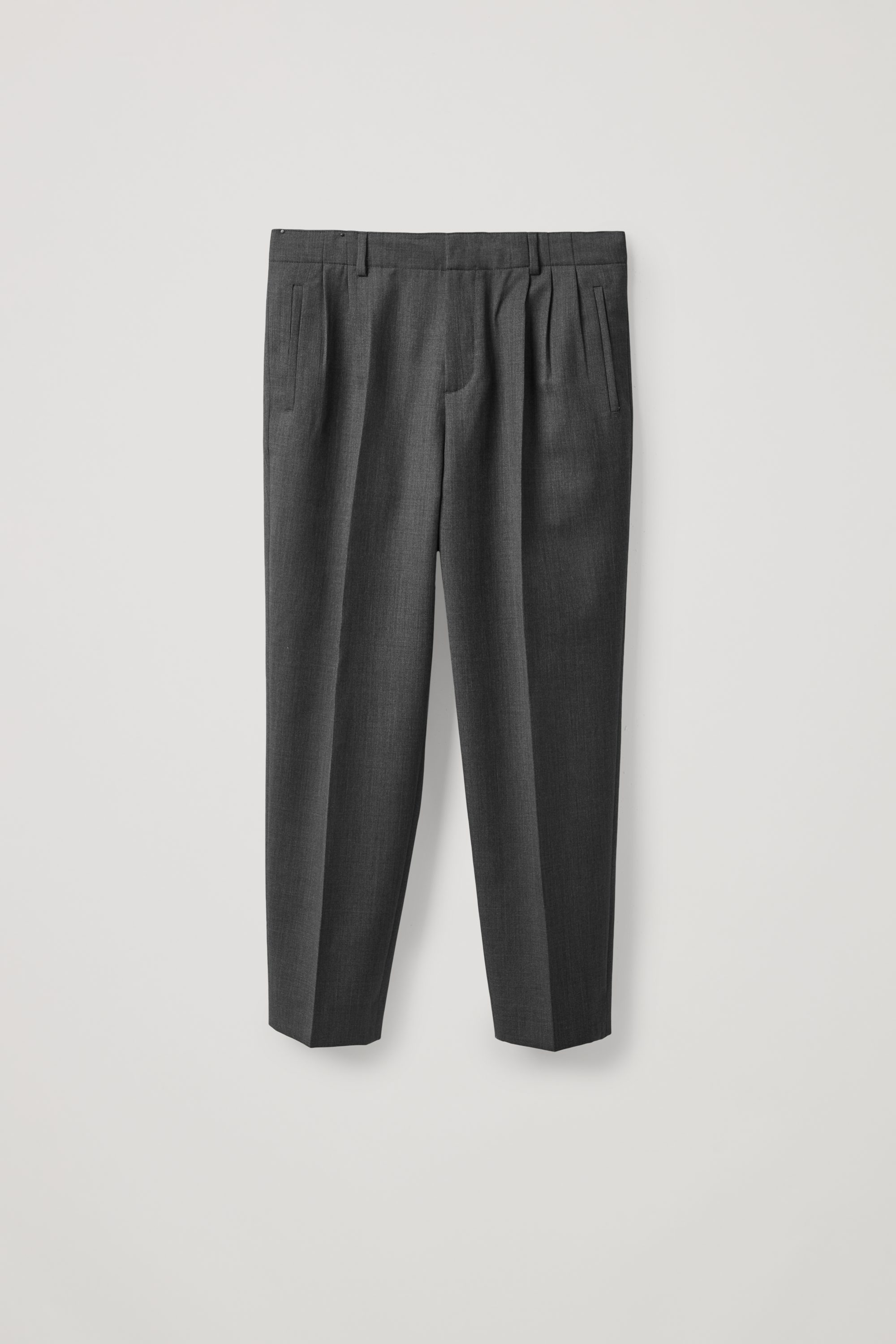 RELAXED BUTTON-UP CHINOS