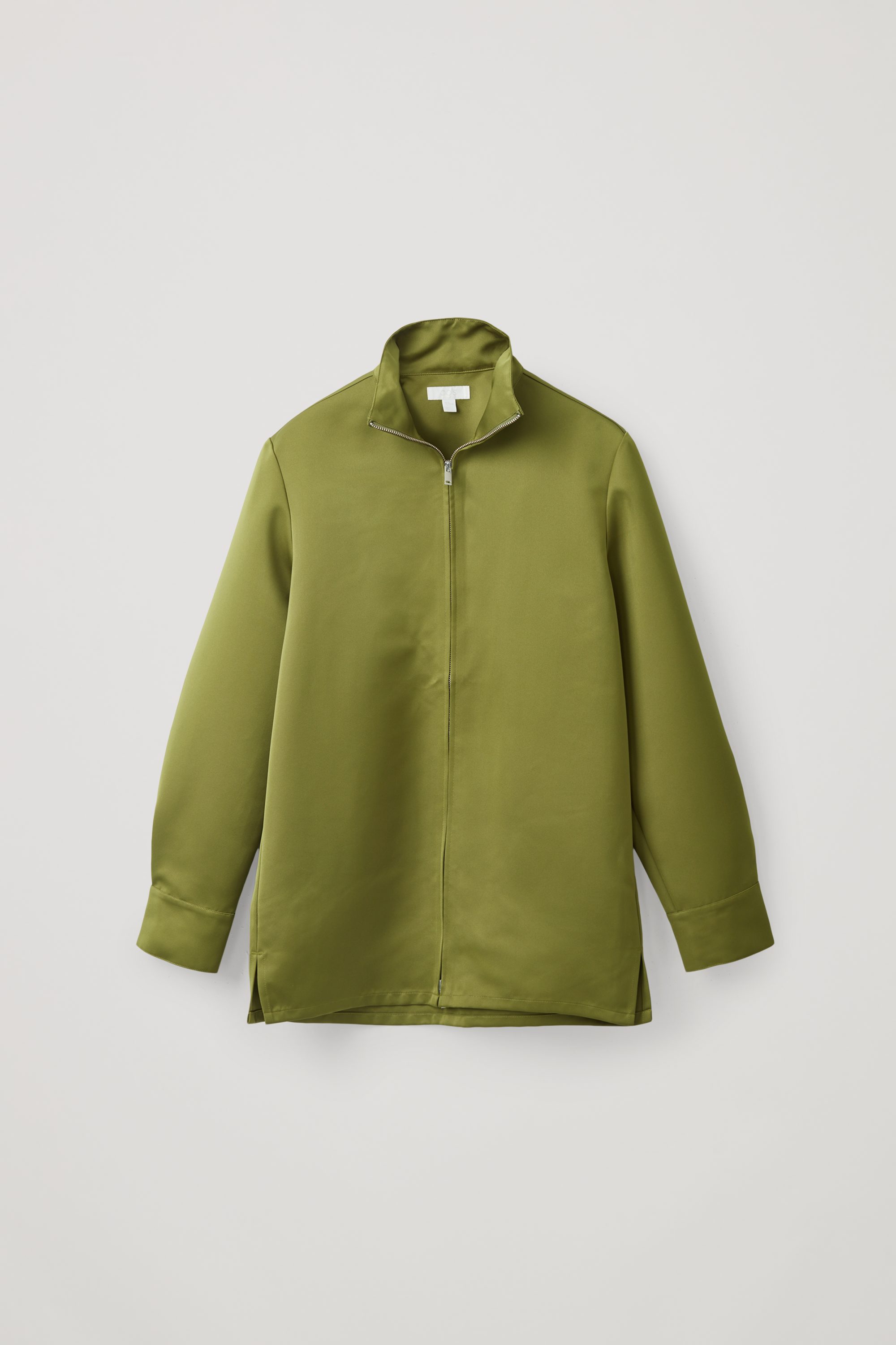 RELAXED BUTTON-UP CHINOS